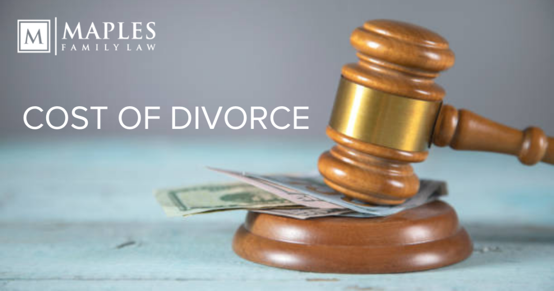 Does Getting A Divorce Cost Money