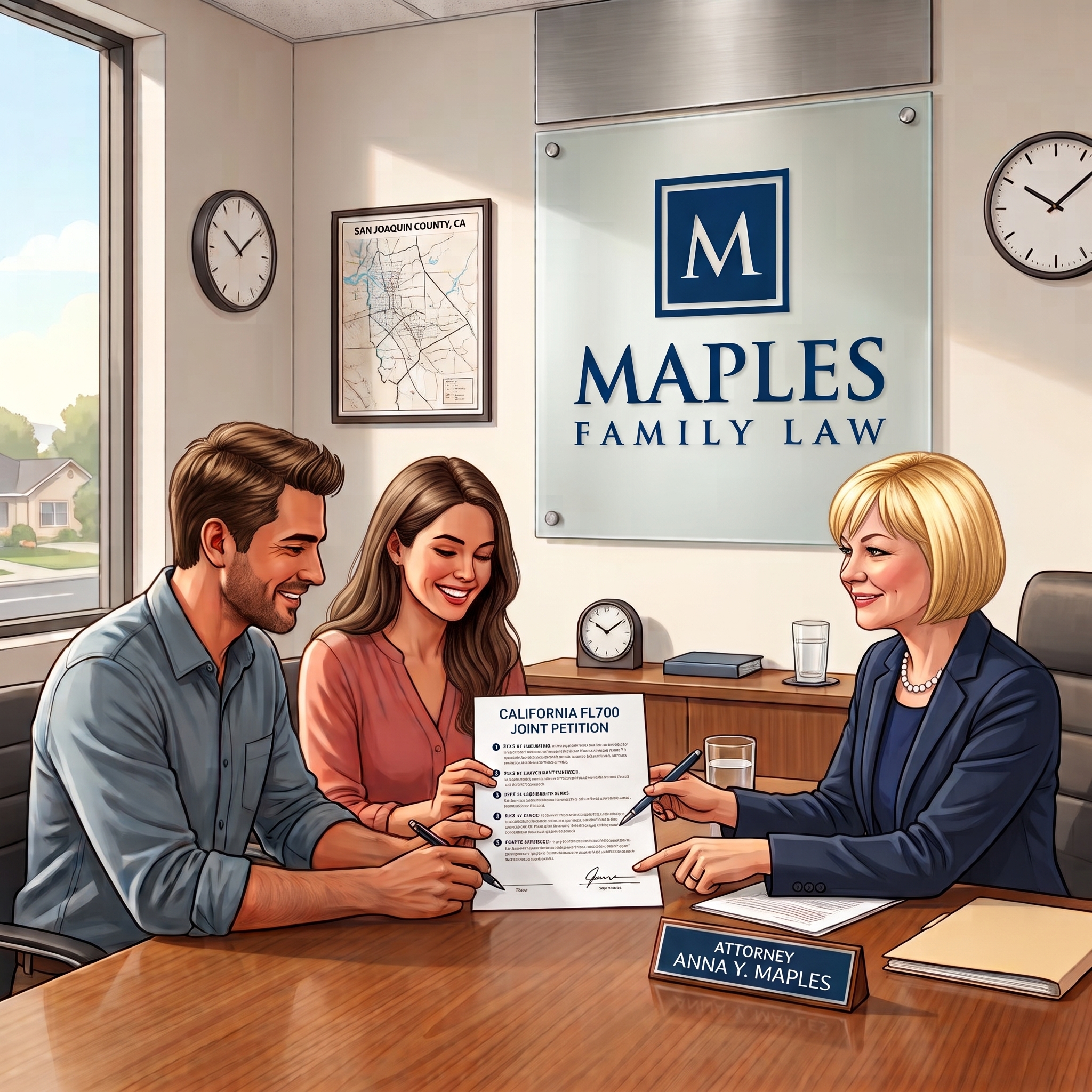 Maples Family Law Your Co-Parenting Legal Specialist for amicable family law needs in San Joaquin County